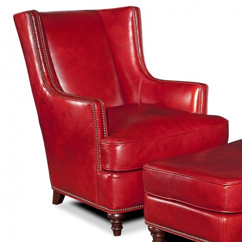 High back club chair 3