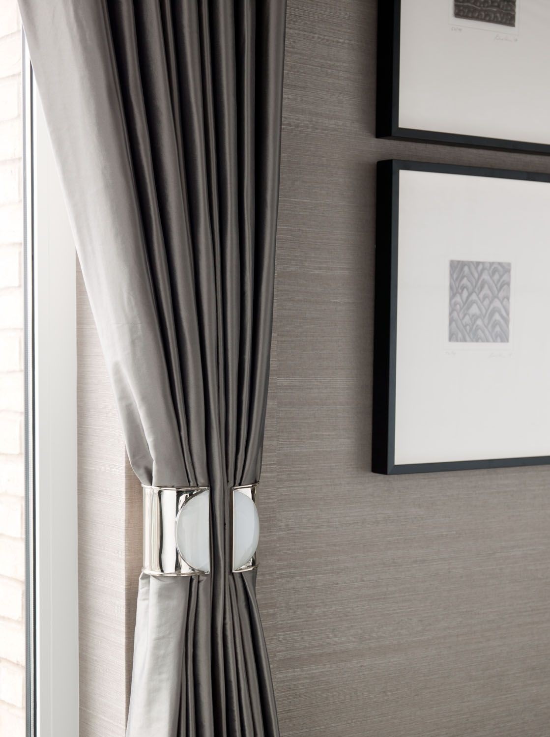 Modern curtain holdbacks 1
