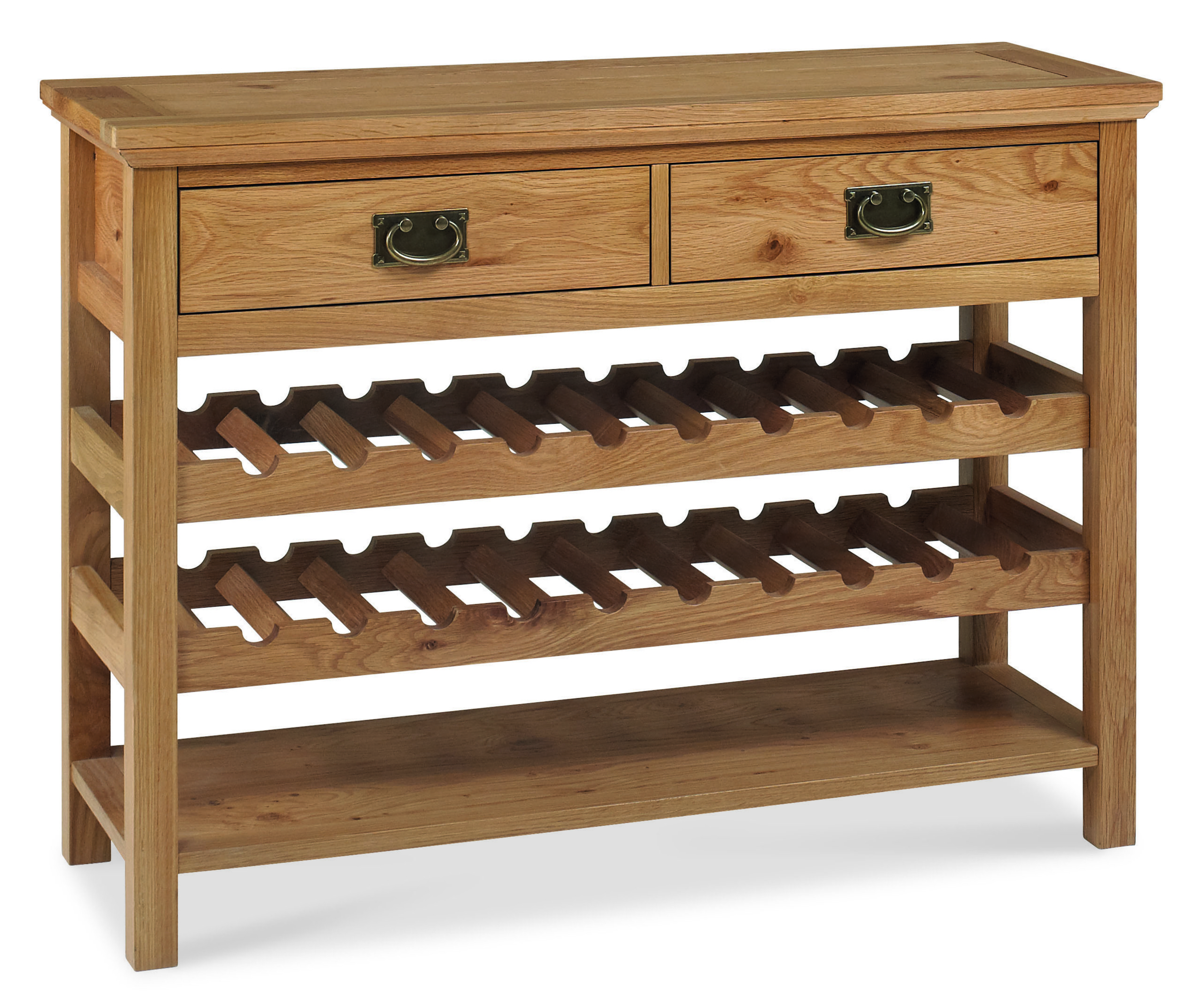 Console table with wine rack 3