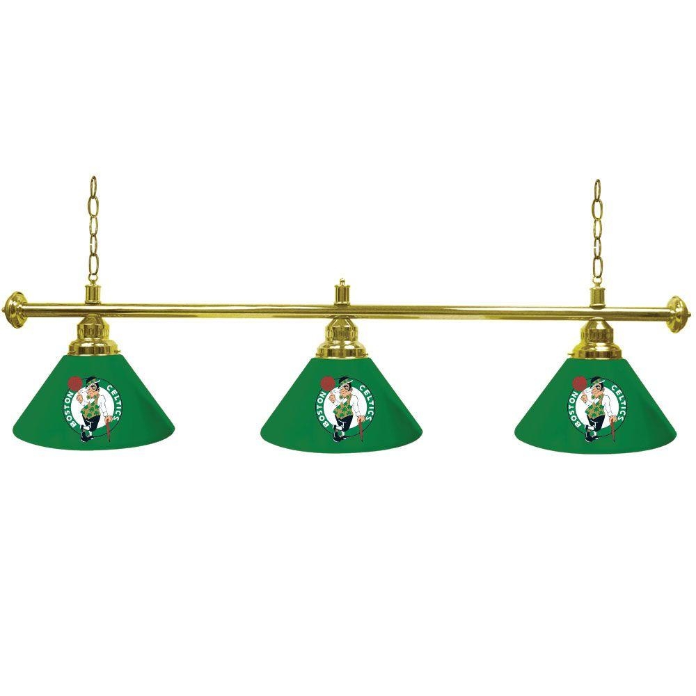 Fire Fighter 60" Three Shade Billiard Pool Table Lamp