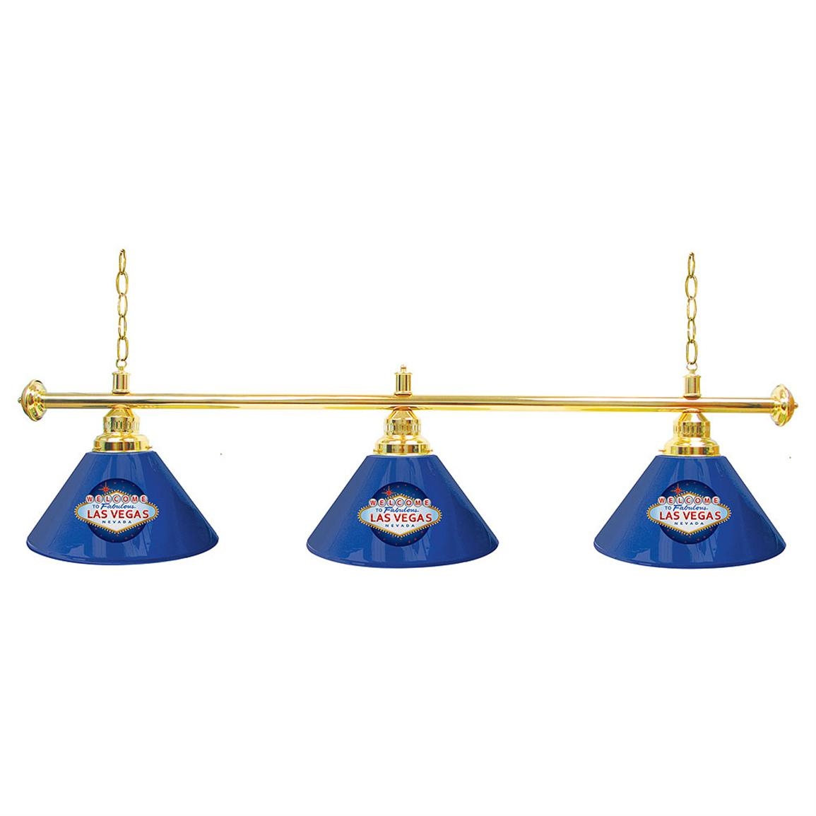 Las Vegas 60" Three Shade Billiard Lamp