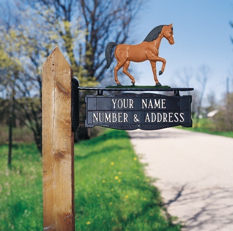 Mailbox address plaques 4