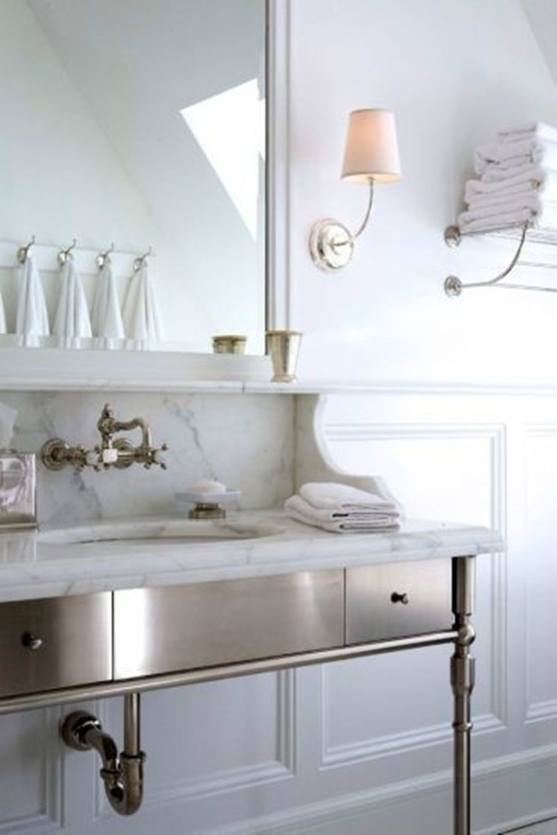 Metal console sink 1