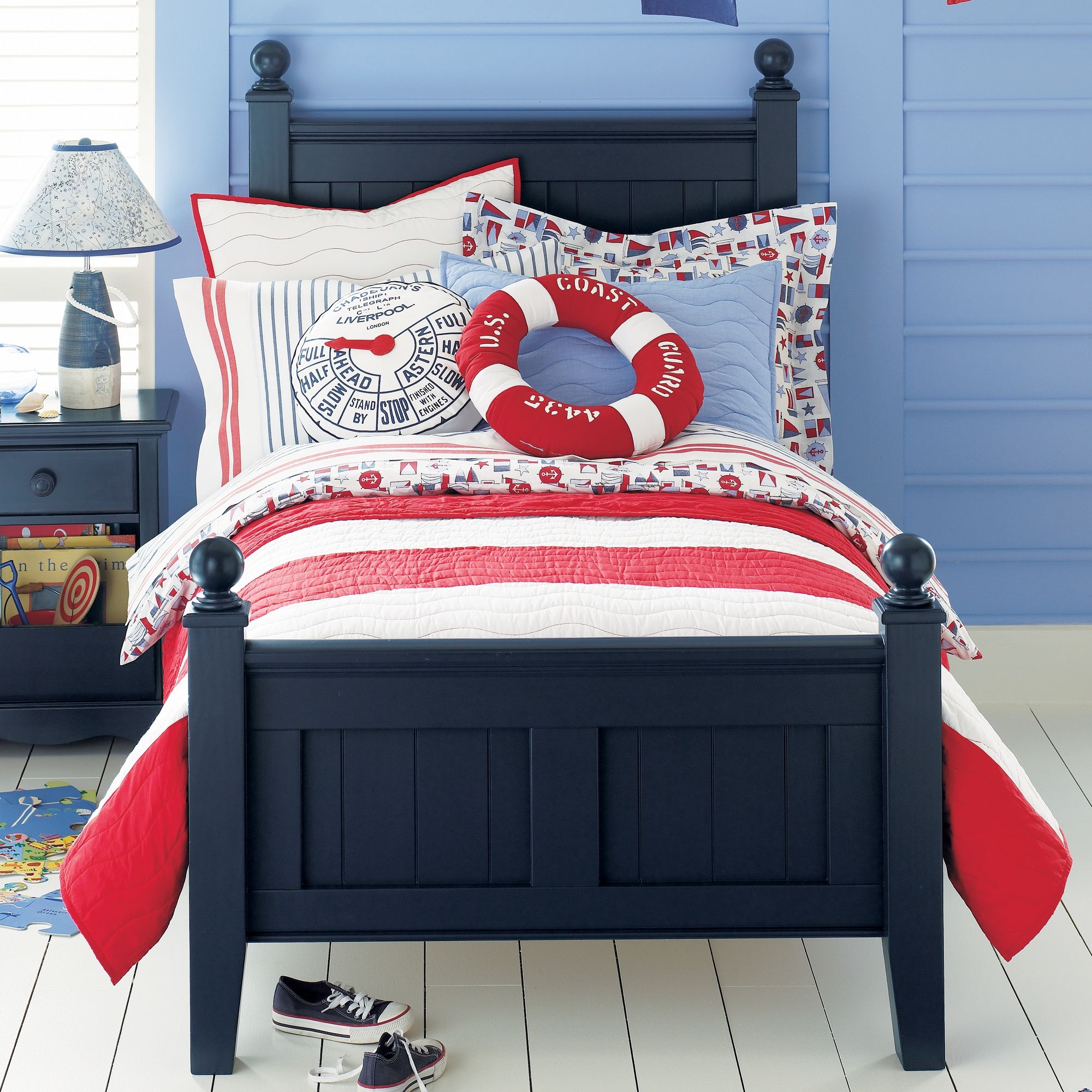 Nautical childrens bedding