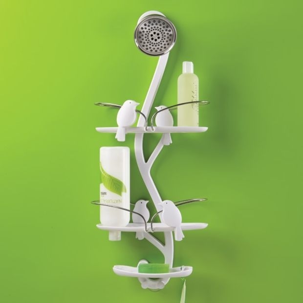 Shower squid octopus shower caddy