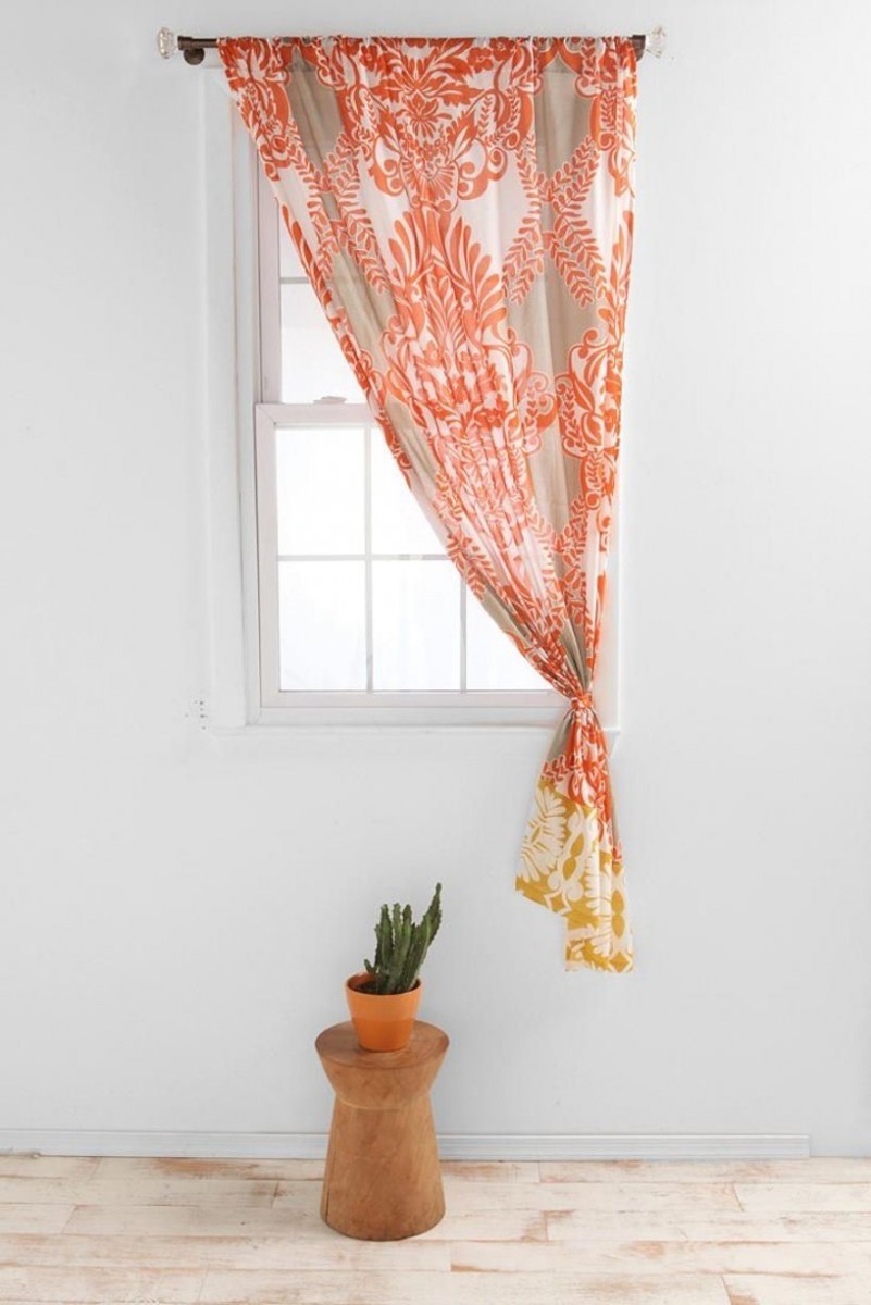 Single curtain panel 24