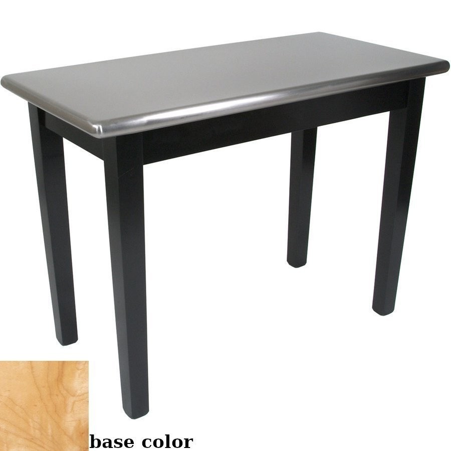 Stainless steel top dining table