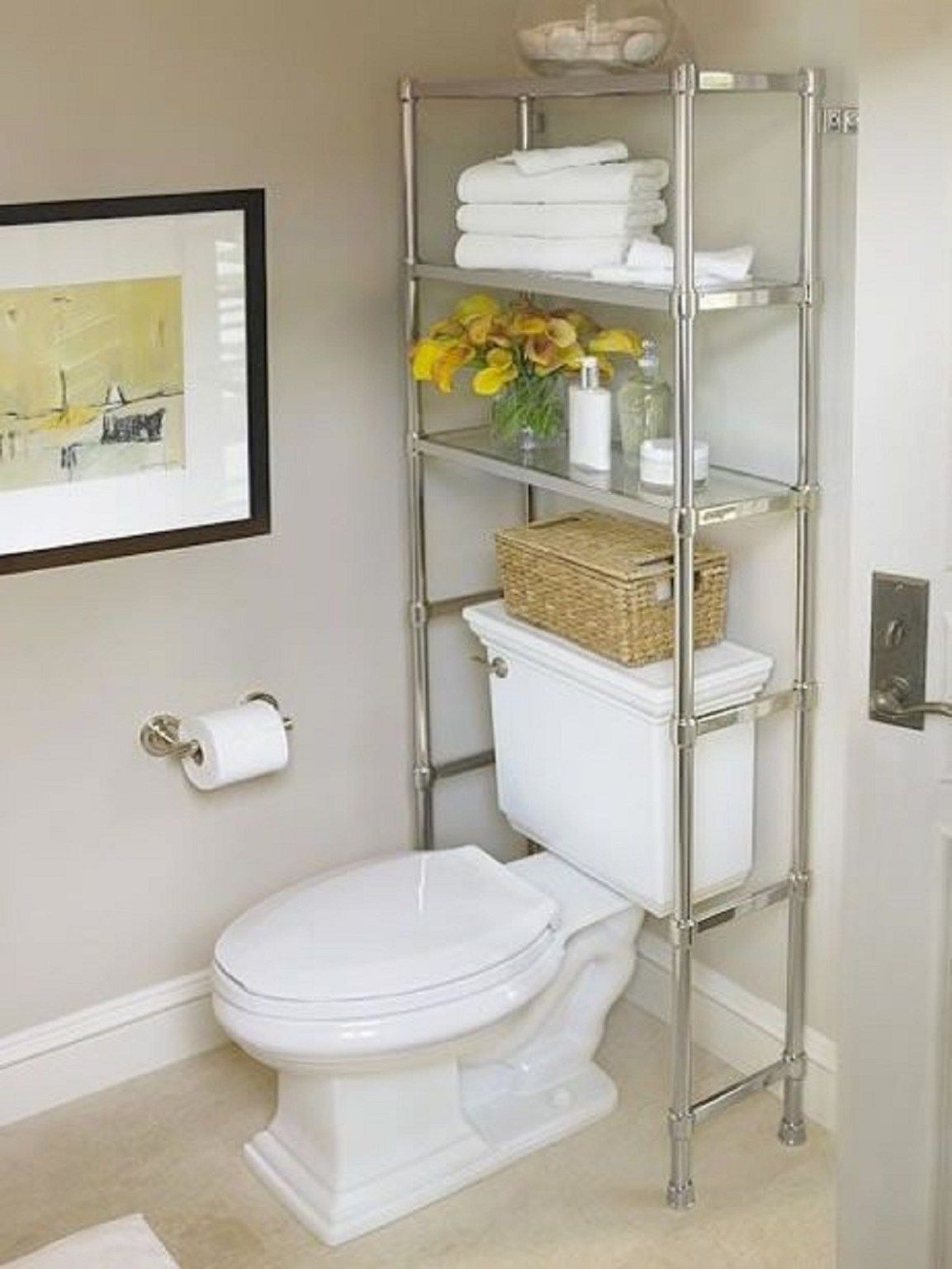 Toilet tank storage 1