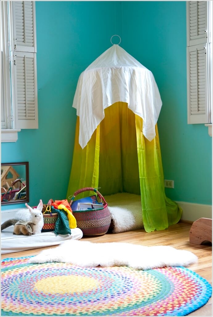 25 diy hideouts forts tents teepees and playhouses