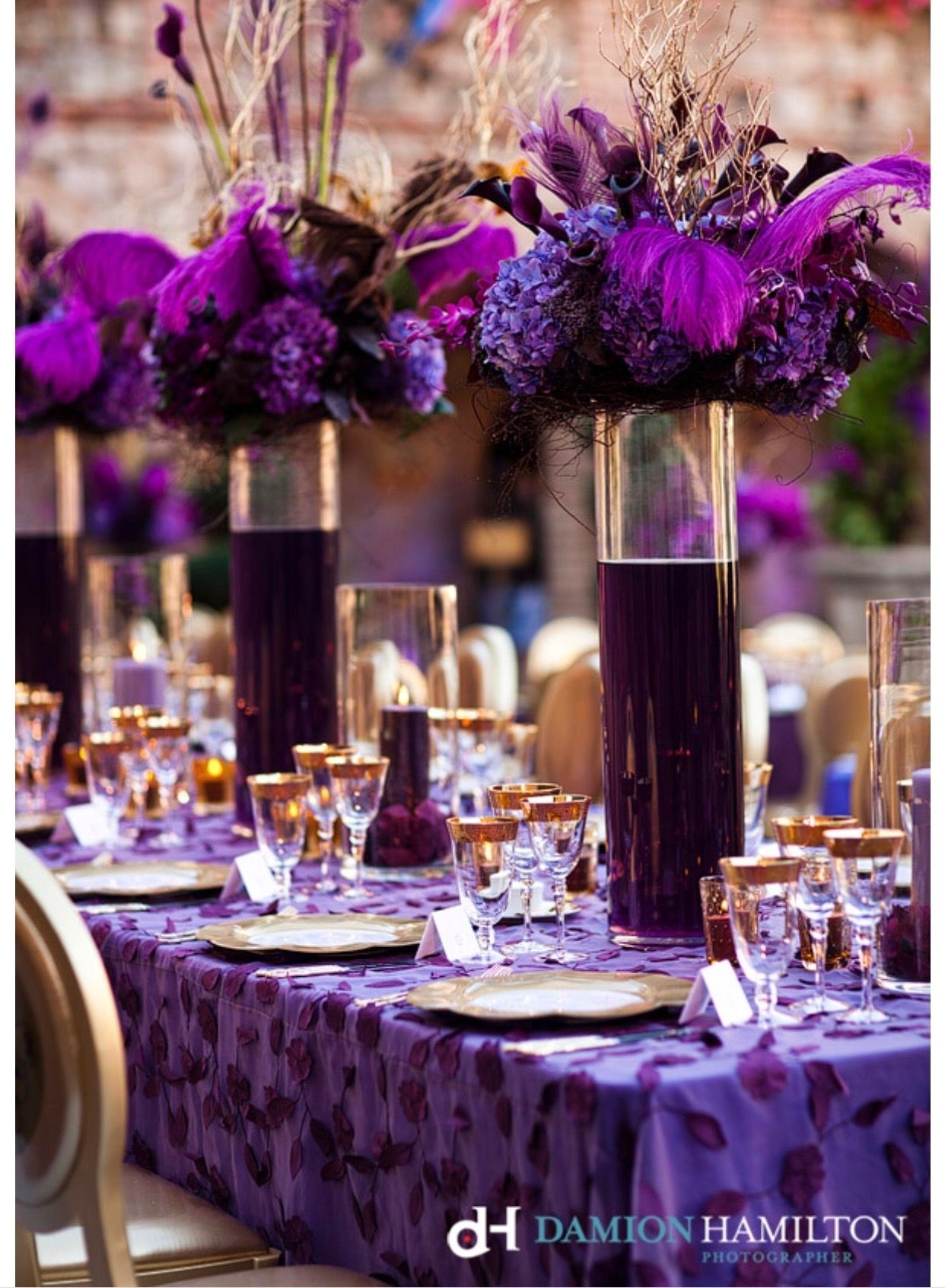 Artificial flower centerpiece