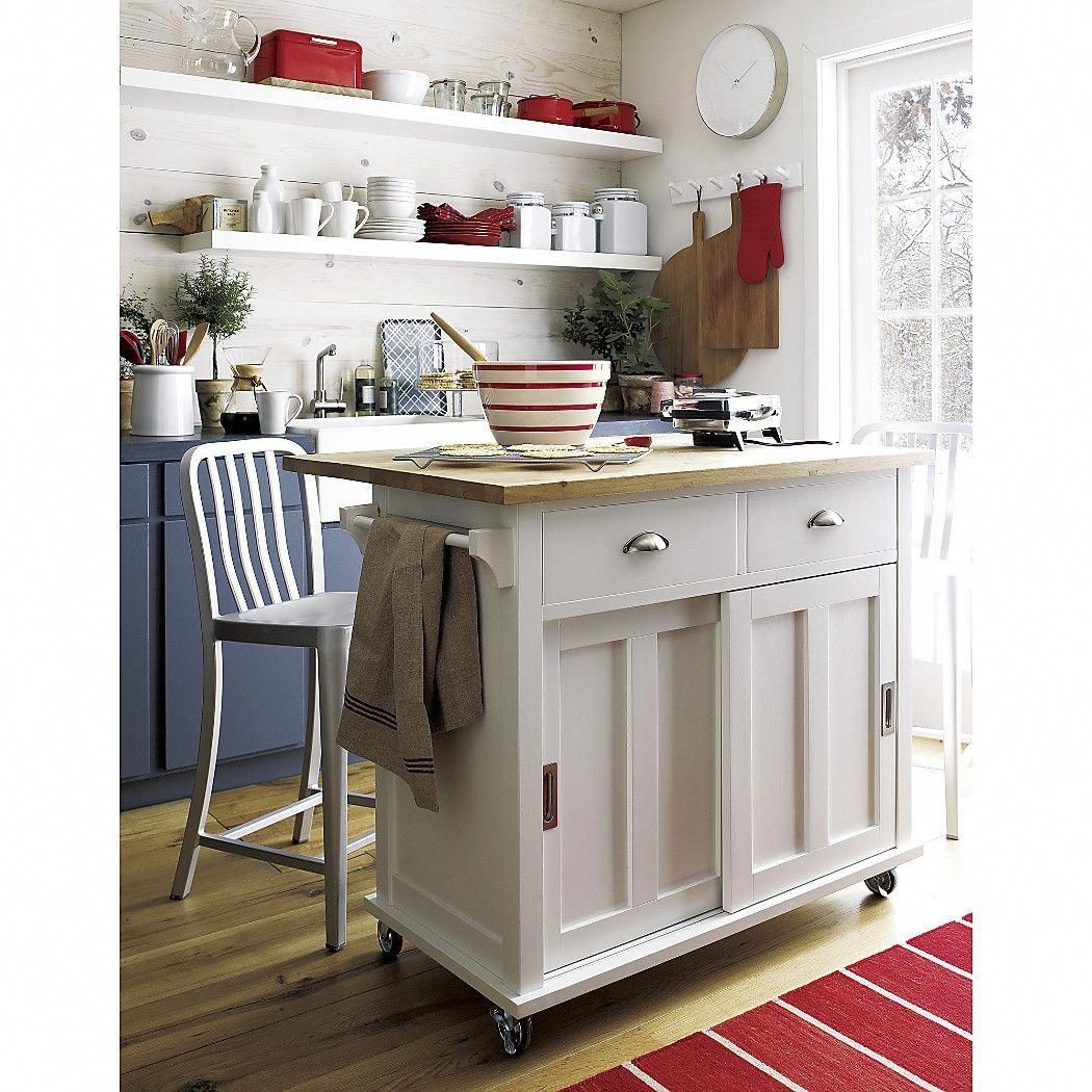 Belmont white kitchen island