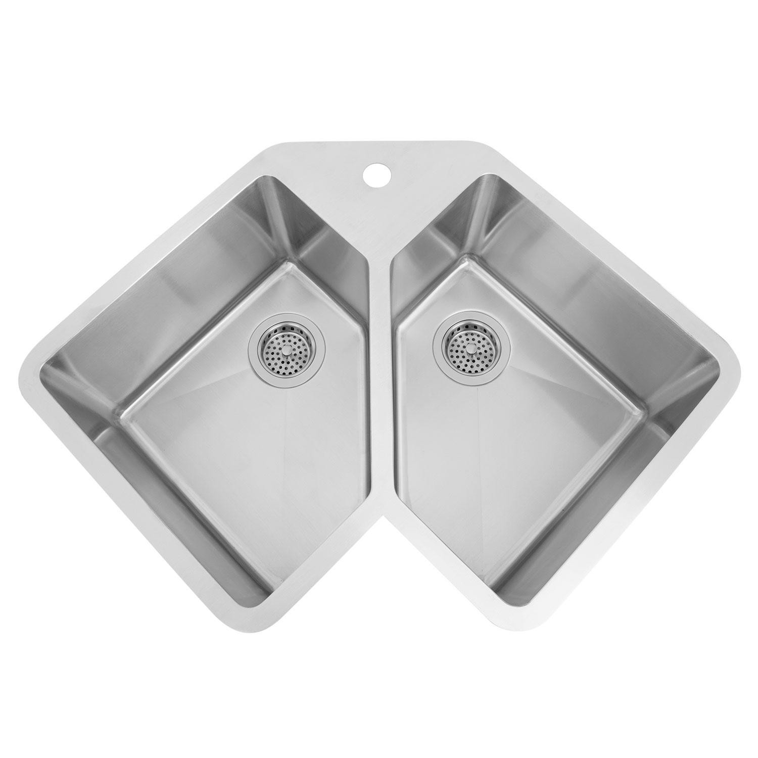Corner undermount sink 2