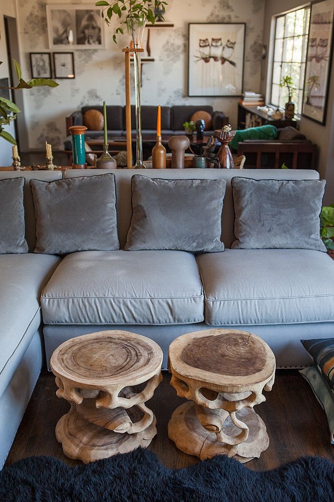 Driftwood side table