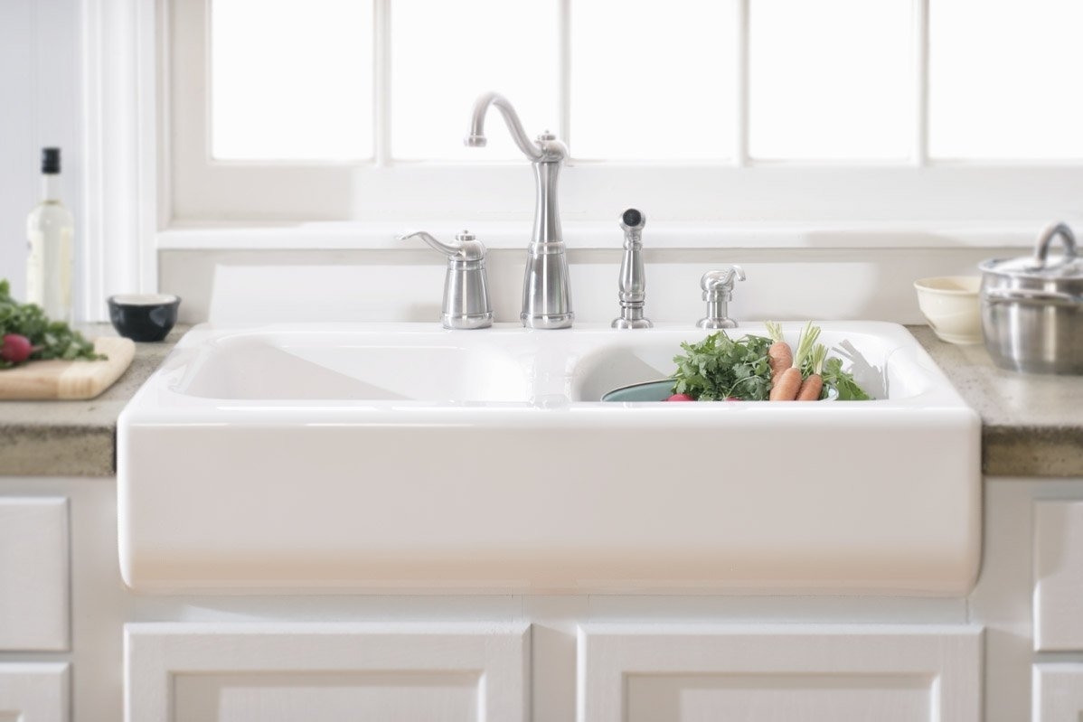 Fiberglass kitchen sink 7