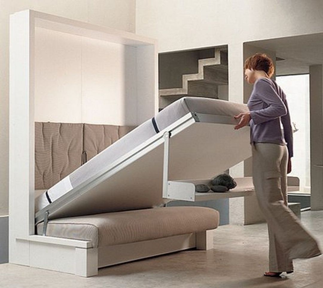 Fold down couch