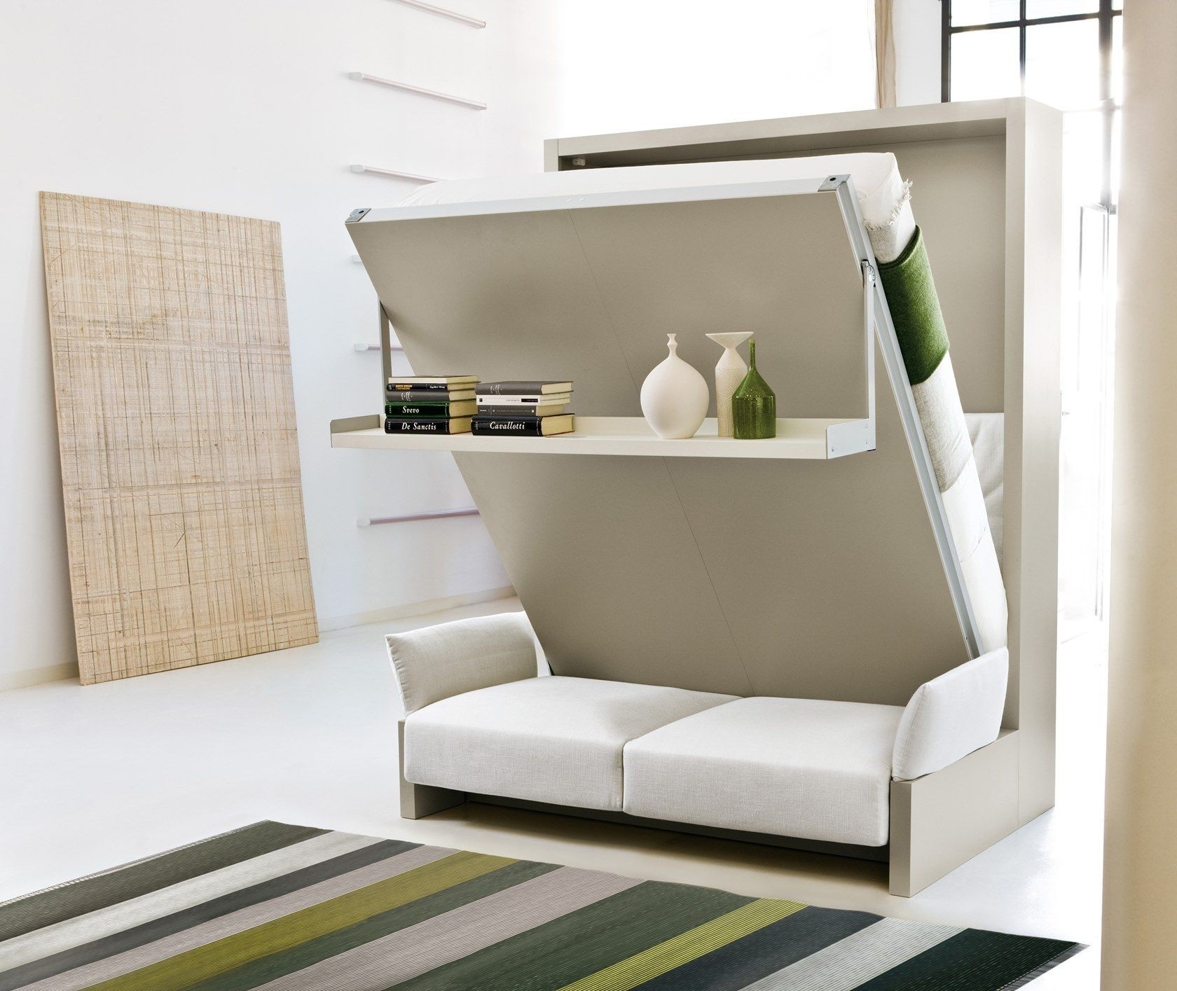 Frameless sofa bed