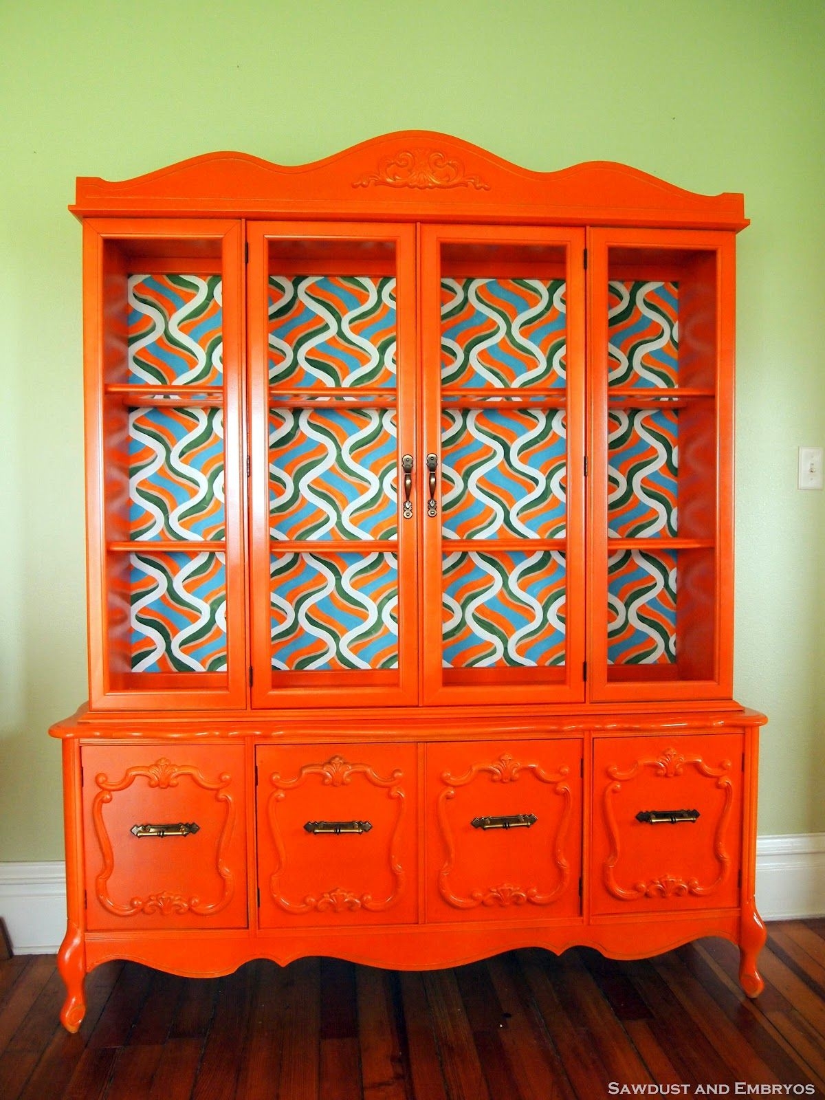 French china cabinet