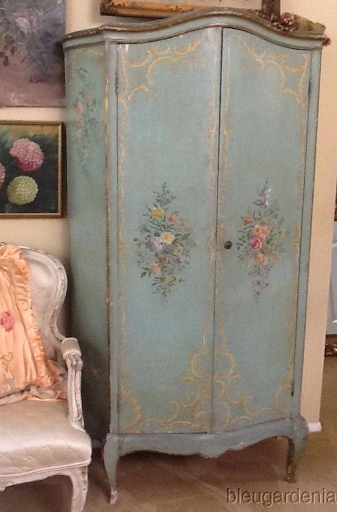 Hand painted cabinet 4