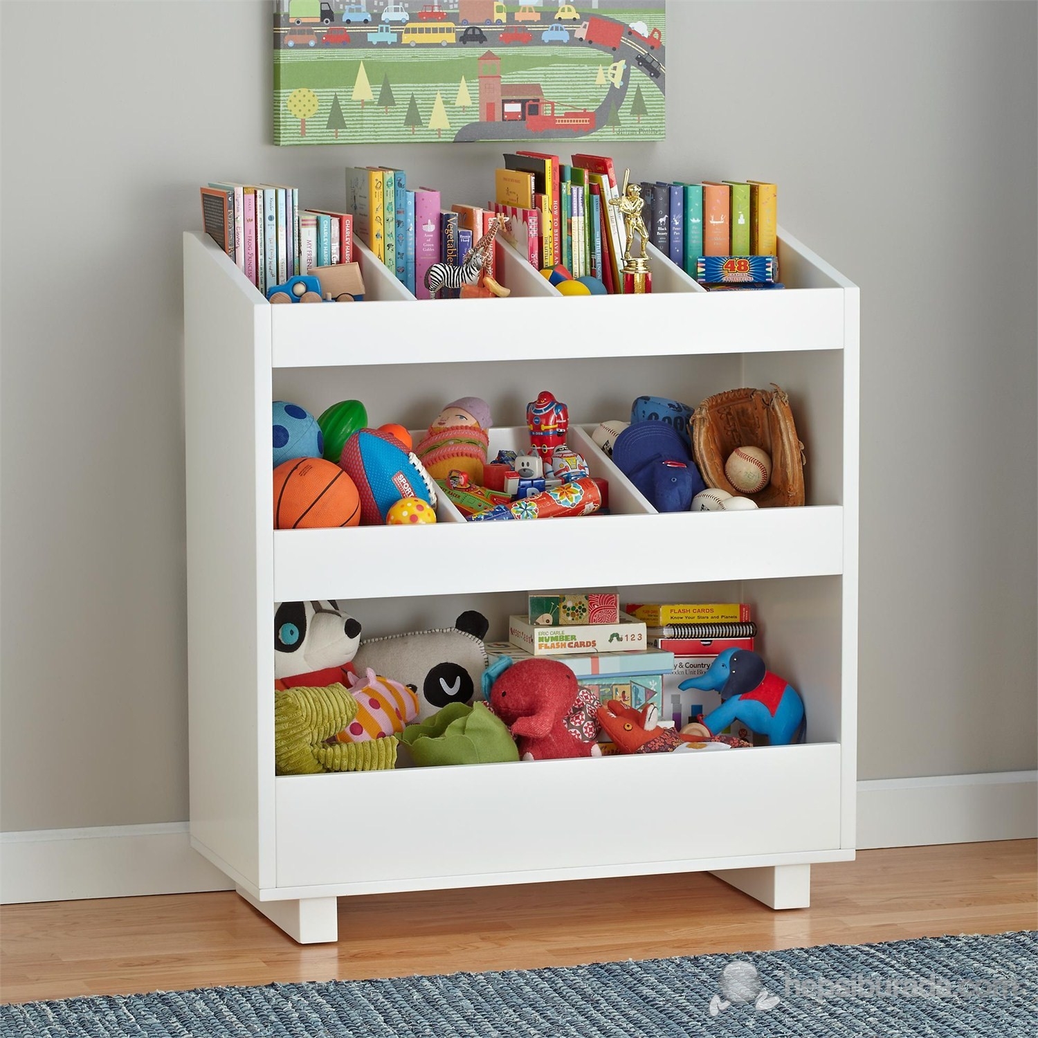 Kids corner bookcase