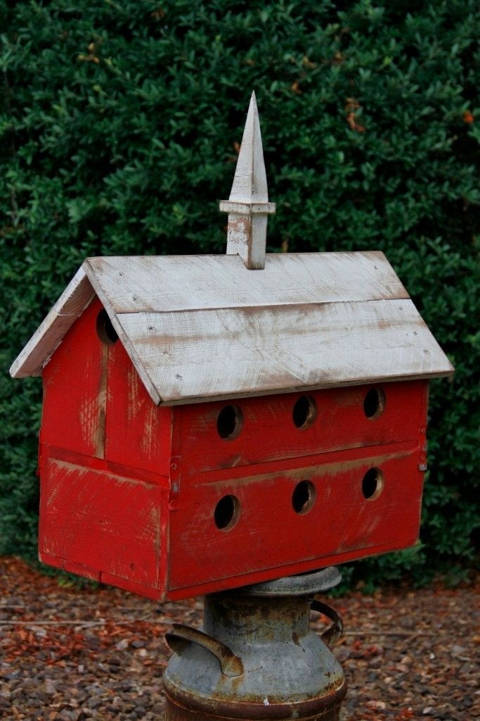 Large Purple Martin House Vintage Purple Martin Birdhouse Barn Bird House