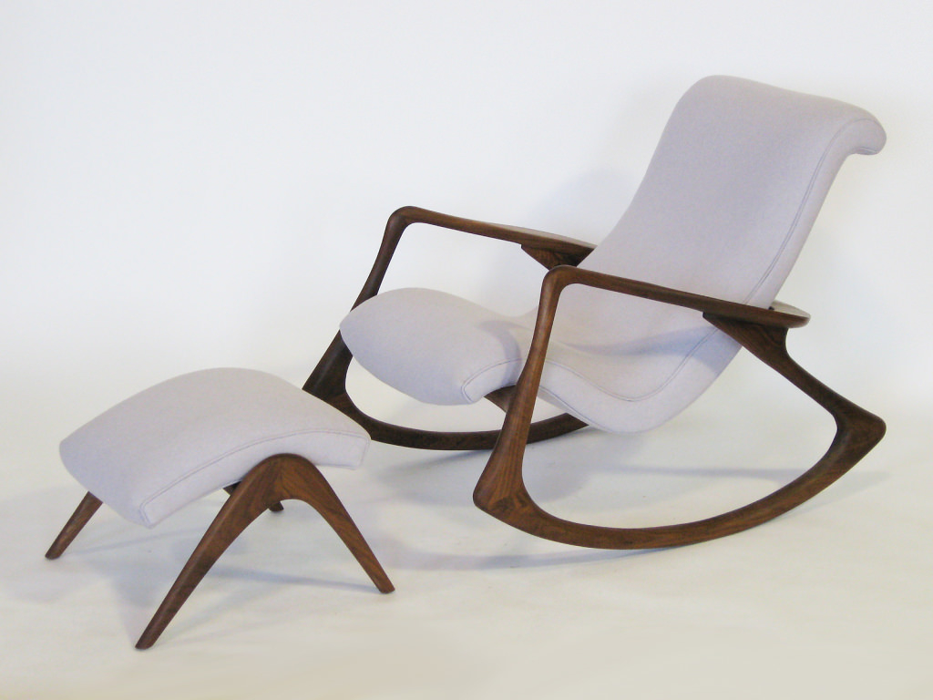 Modern rocking chair for nursery