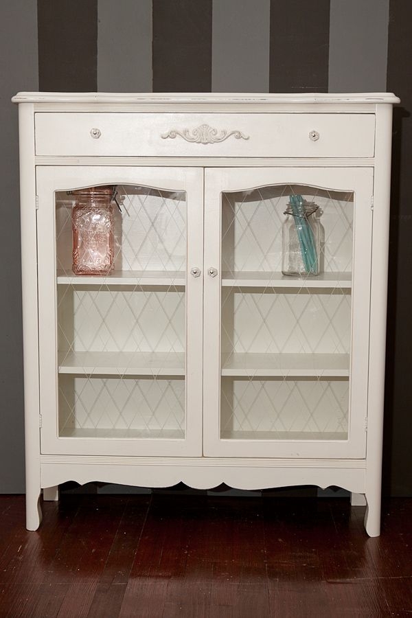 Small glass door bookcase