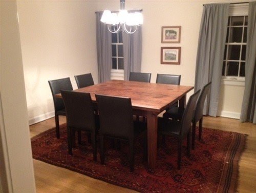 Square kitchen table