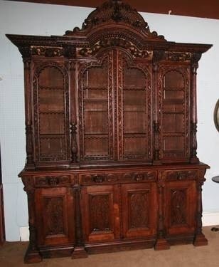 Vintage china hutch