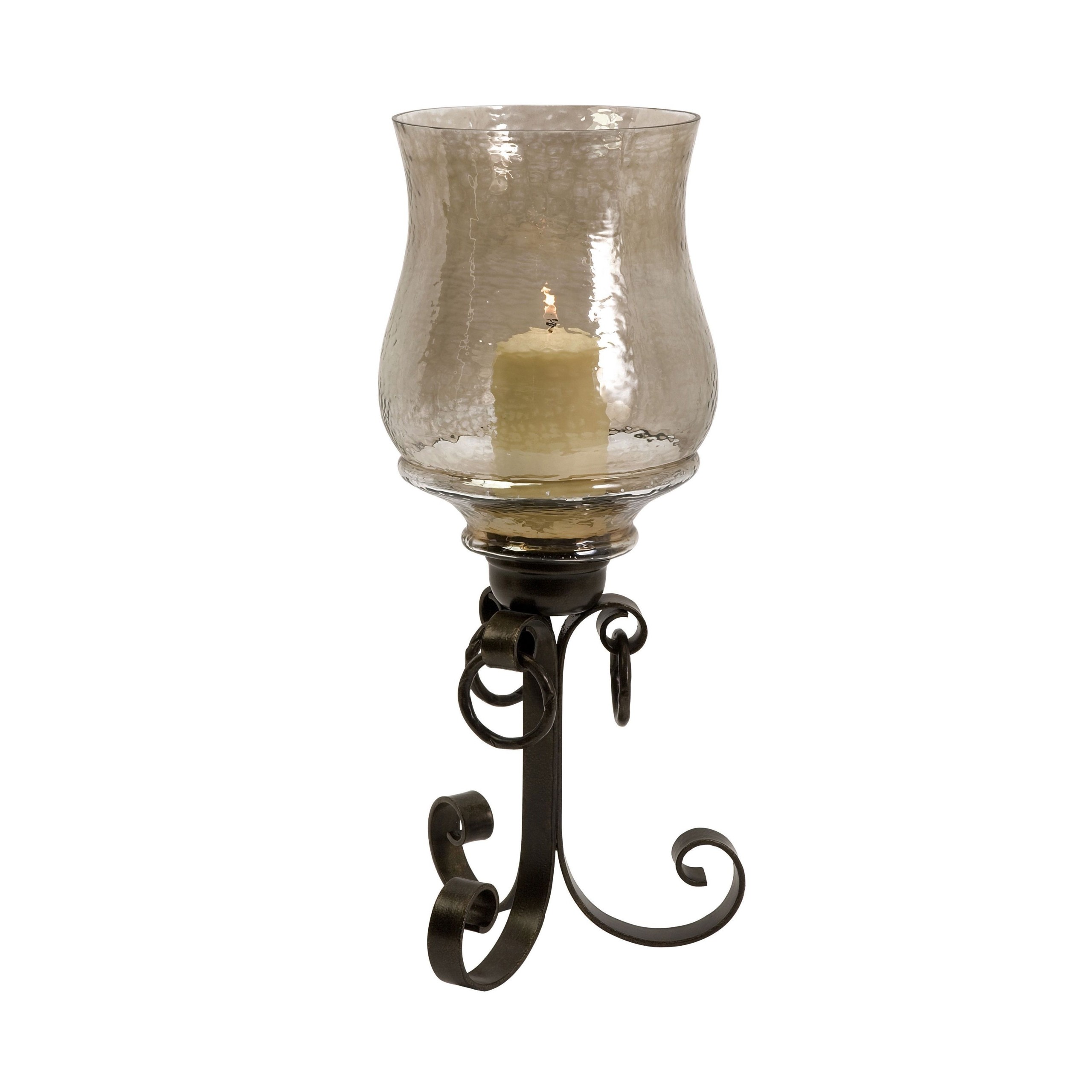 Vintage hurricane candle holder