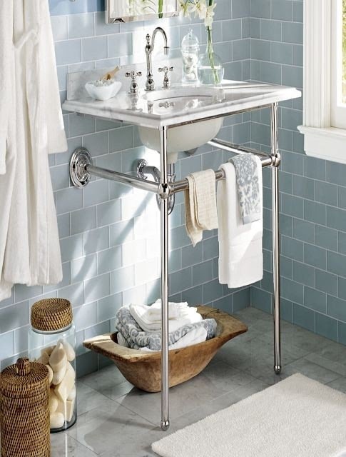 Apothecary Single Sink Console