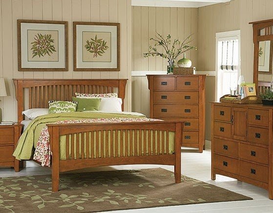 Craftsman style headboard 1