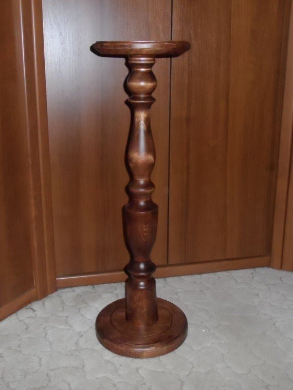 Fern stand plant stand wood pedestal