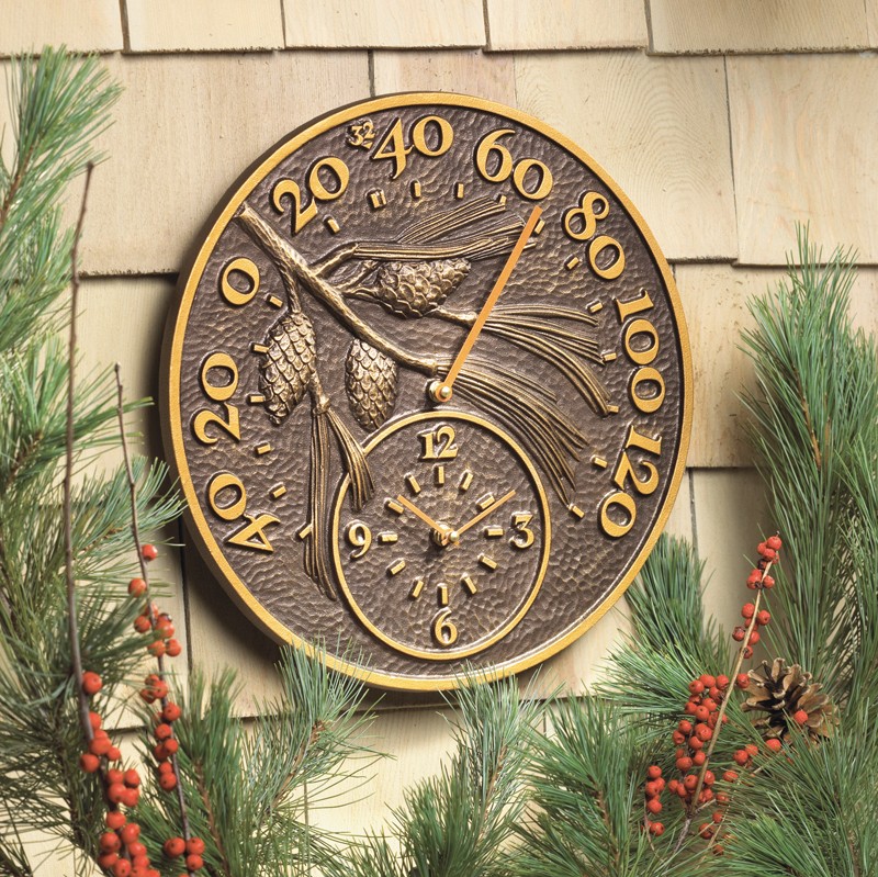 How about garden clocks or thermometers as a gift idea
