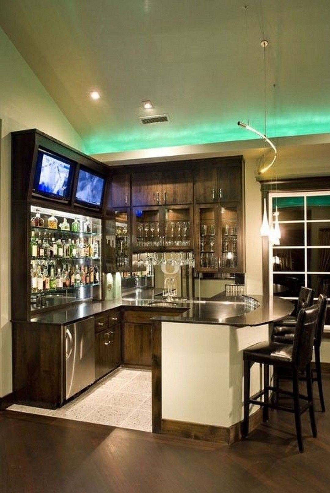 Infinity S Webfoots Sports Bar Contemporary Media Room Portland