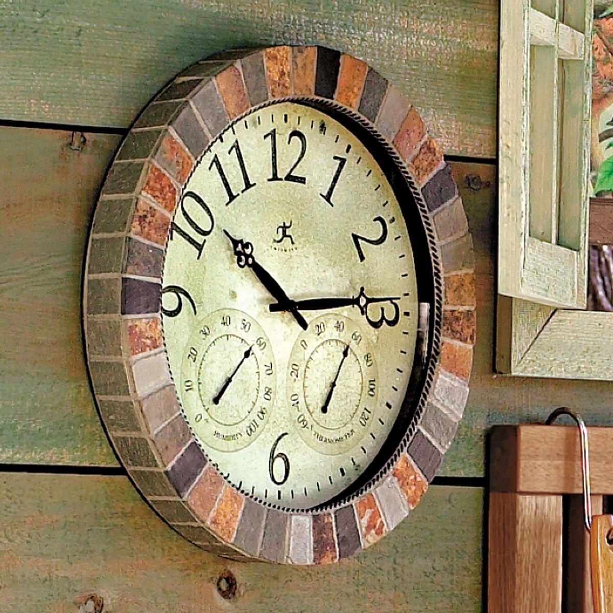 Large outdoor thermometer decorative
