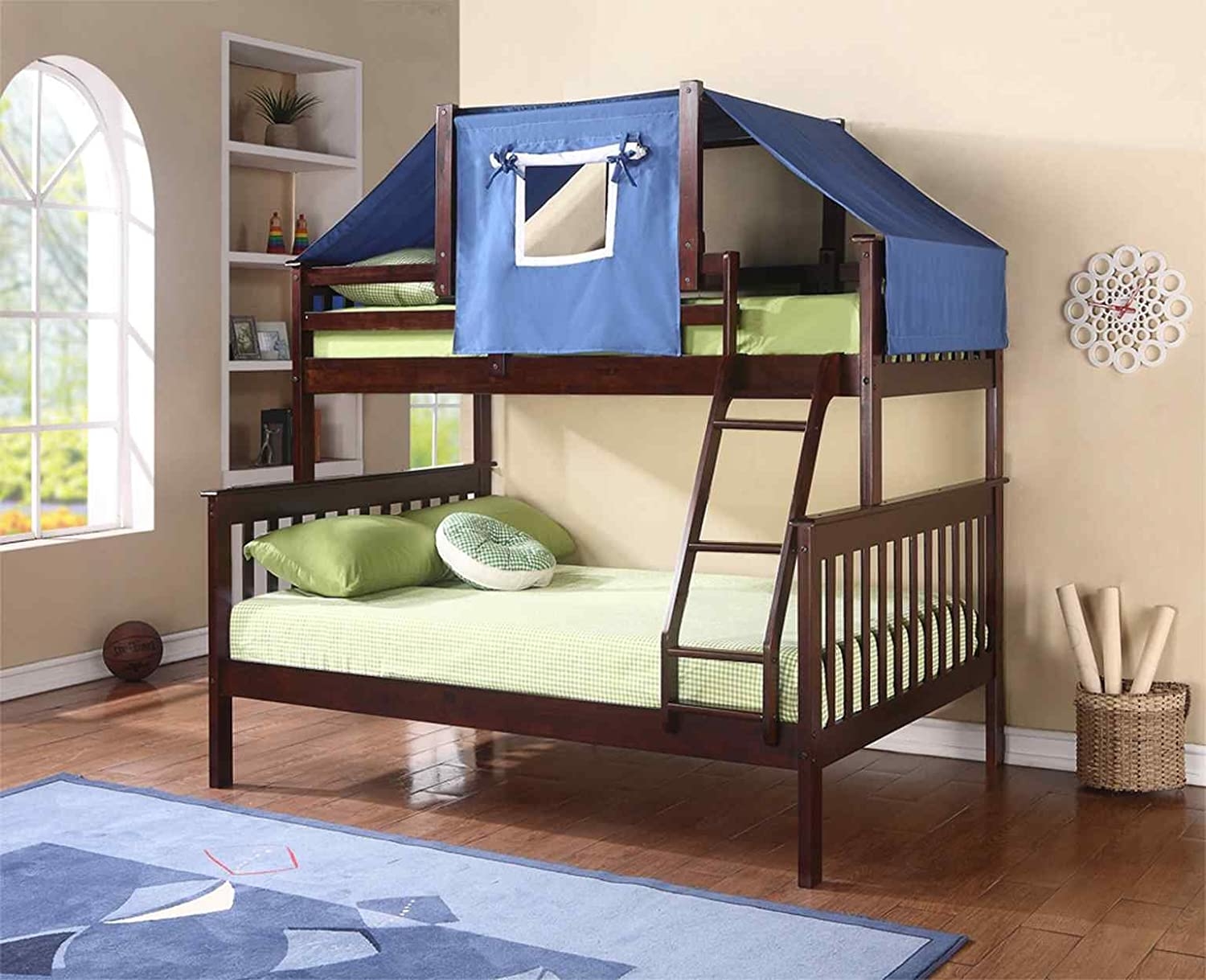 Loft bed canopy tent