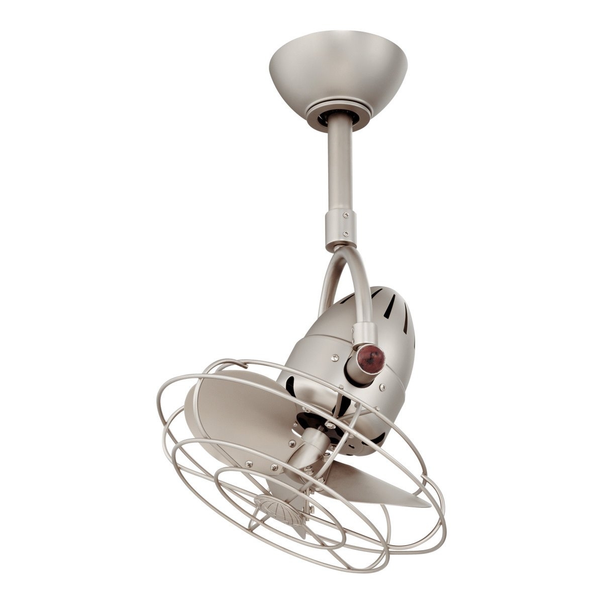 Matthews diane ceiling fan 13 brushed nickel euro style lighting