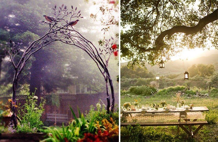 Metal trellis