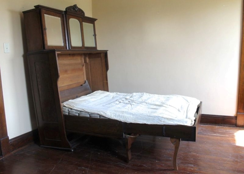 Oak murphy bed 20
