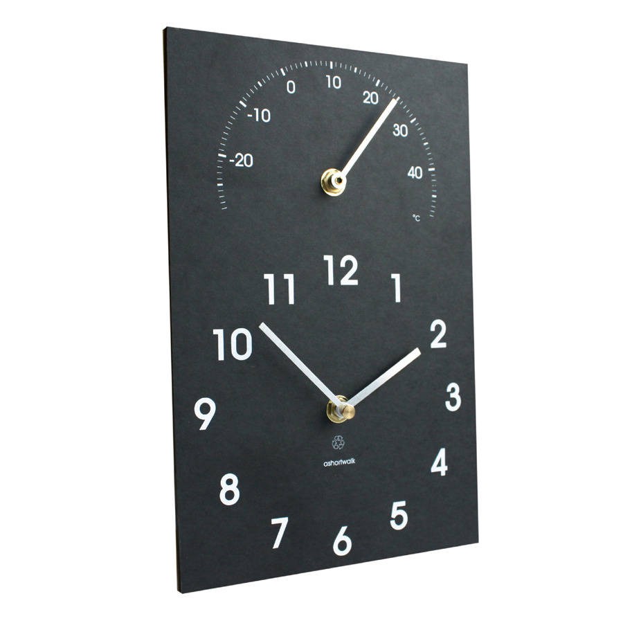 Outdoor clock on stand