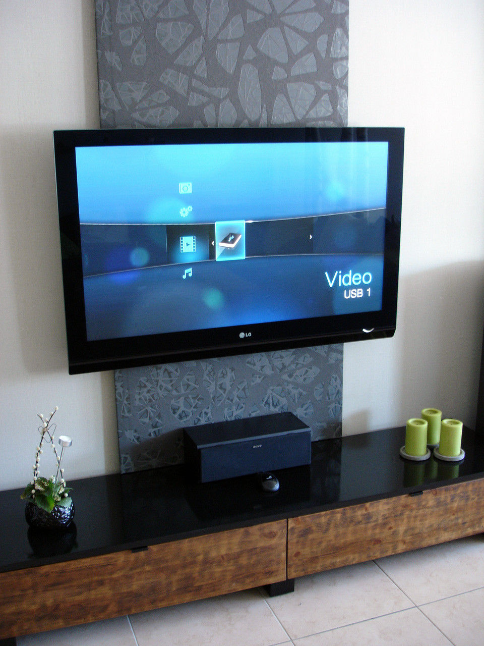 Panel inspiration for tv wall mount ill build a wood