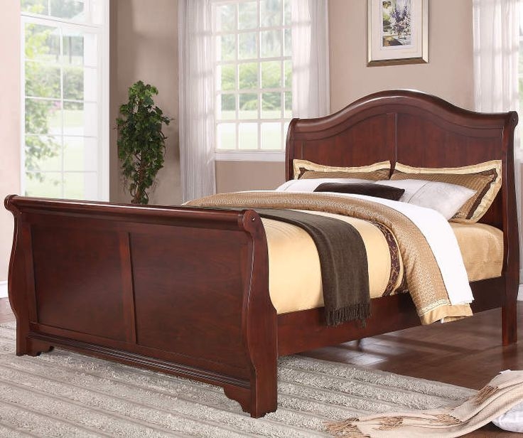Queen cherry headboard