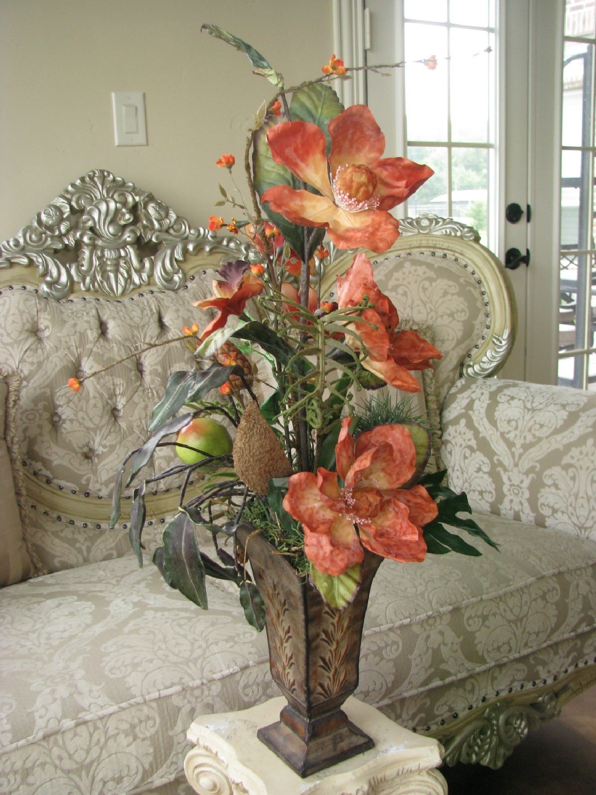 Sale 40 off silk flower arrangement 1