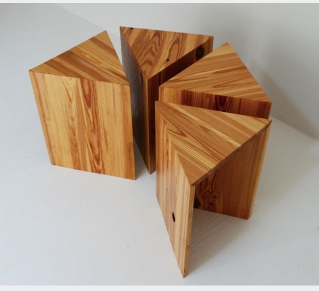 Triangle end tables