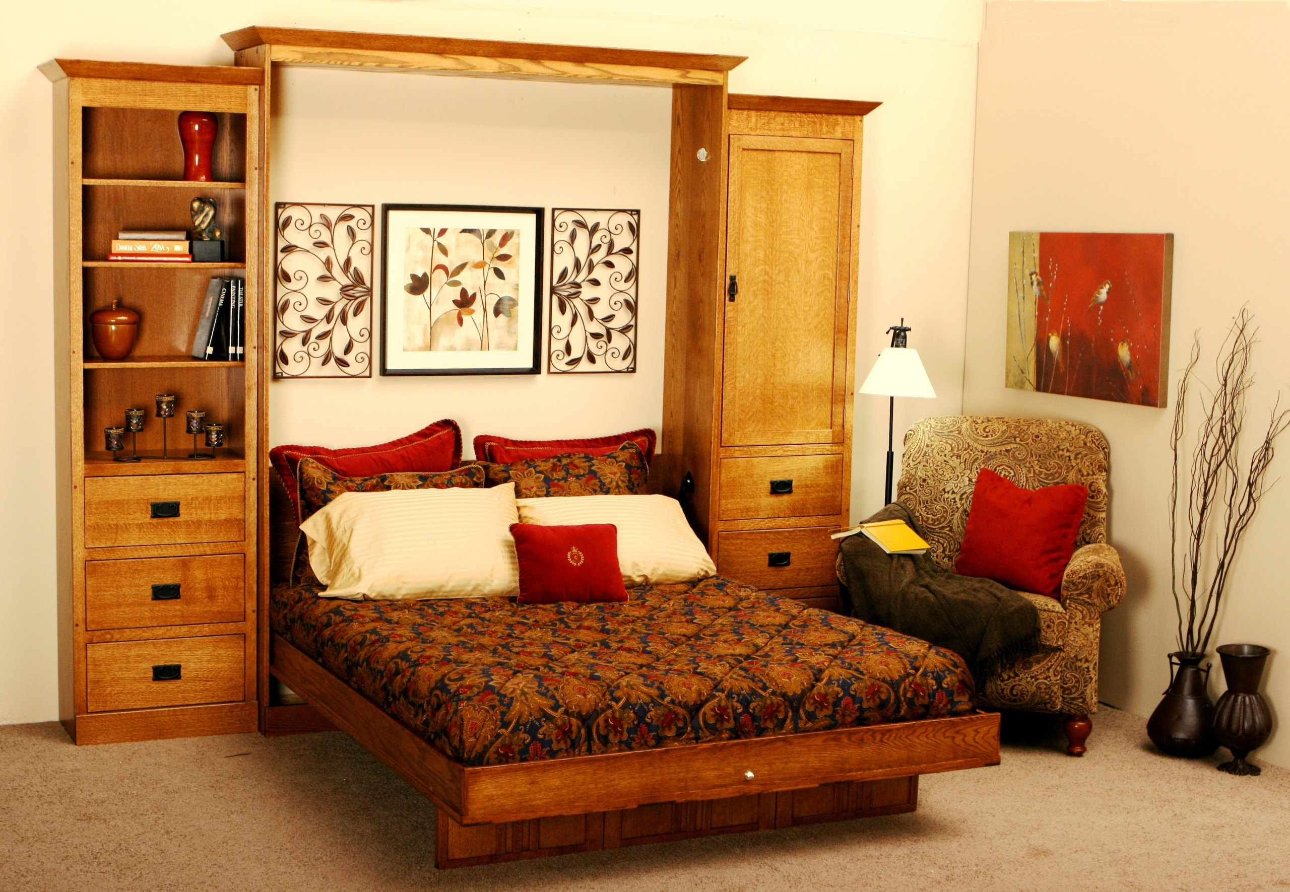 Wallbeds Mission Oak Murphy Bed