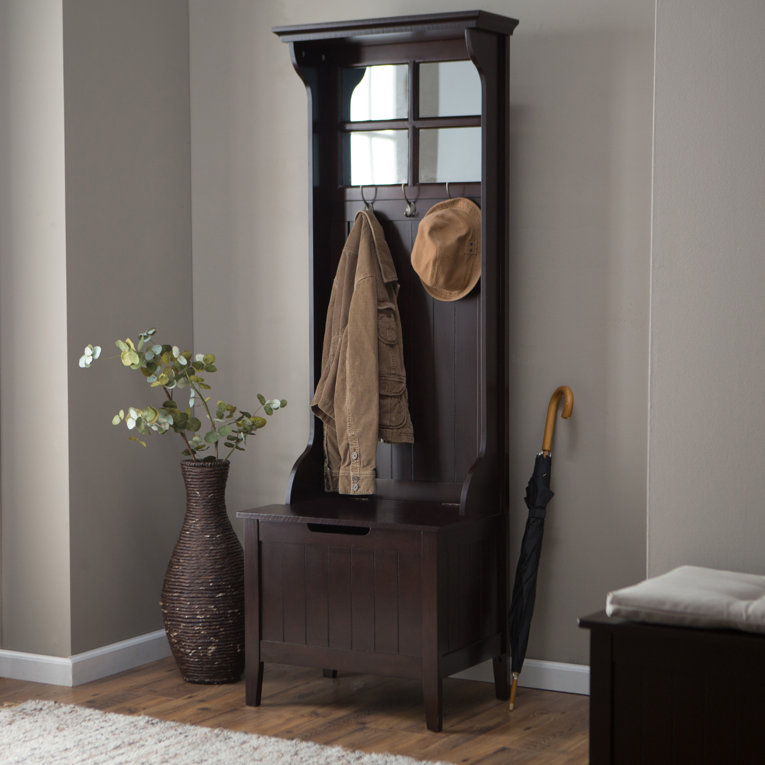 Wooden hall furniture