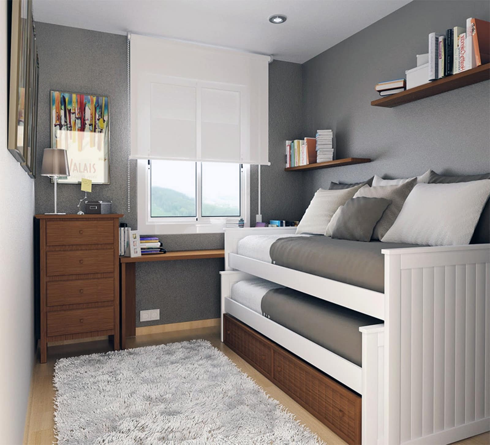 Boy trundle bed