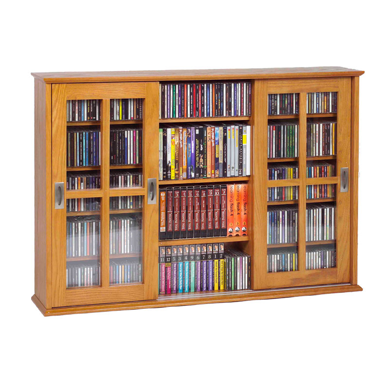 Dvd storage cabinet with doors 1
