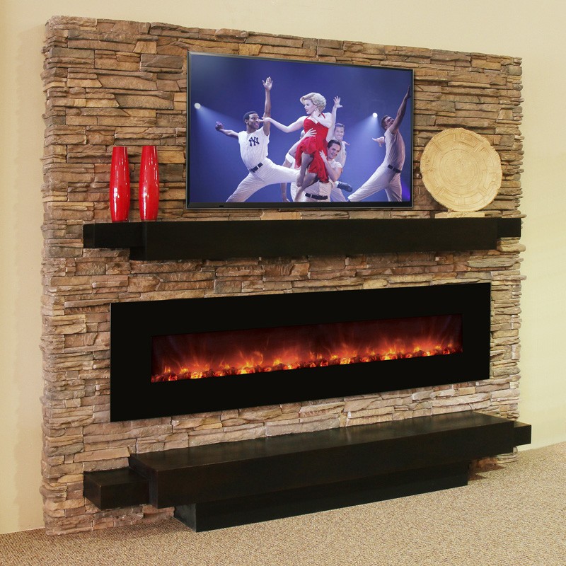 Fancy electric fireplace 1