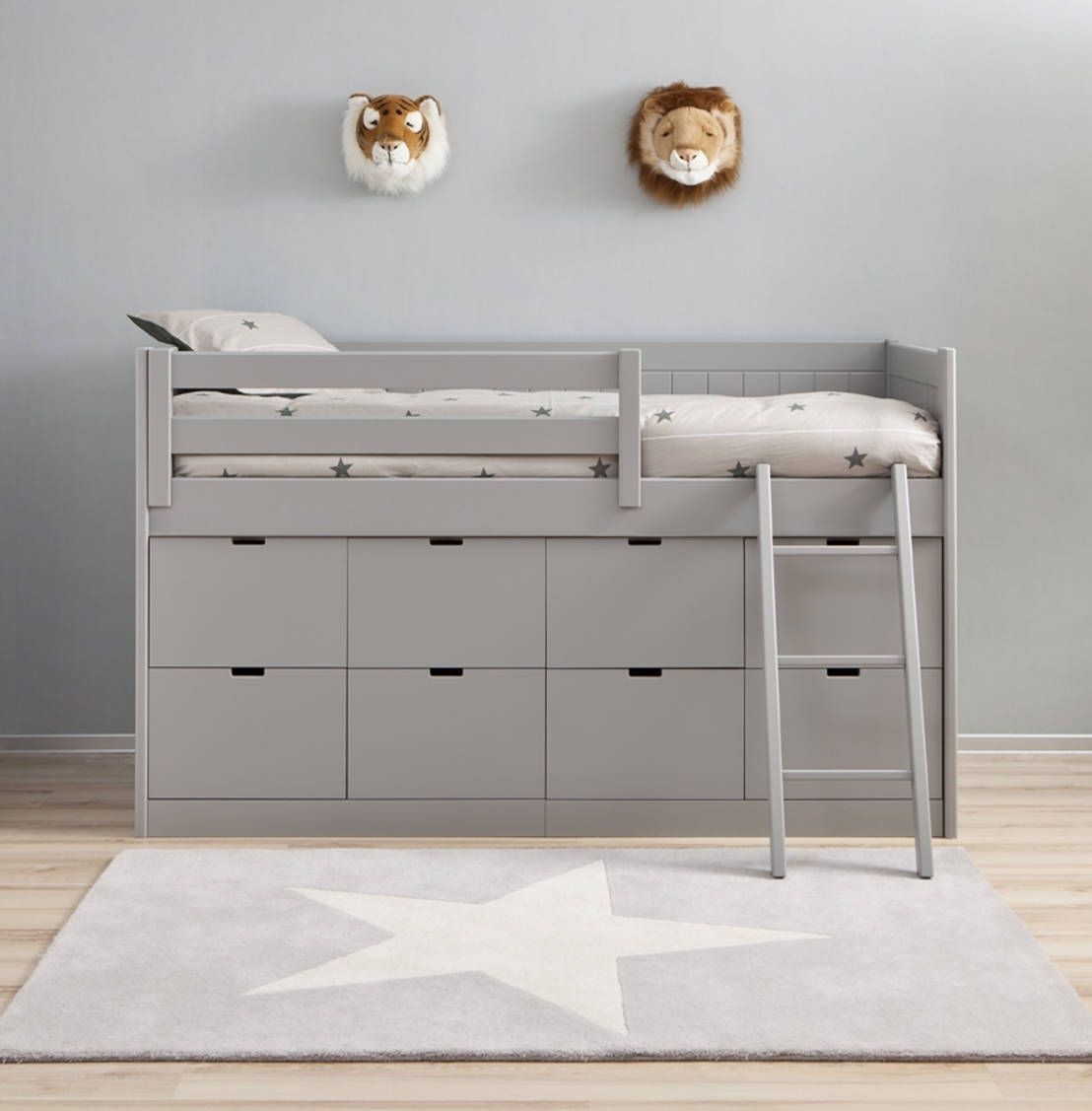 Loft Bed With Dresser Underneath